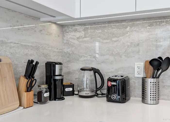 Richmond City Center Brand New 1 Bedroom 4 Guests Apartment